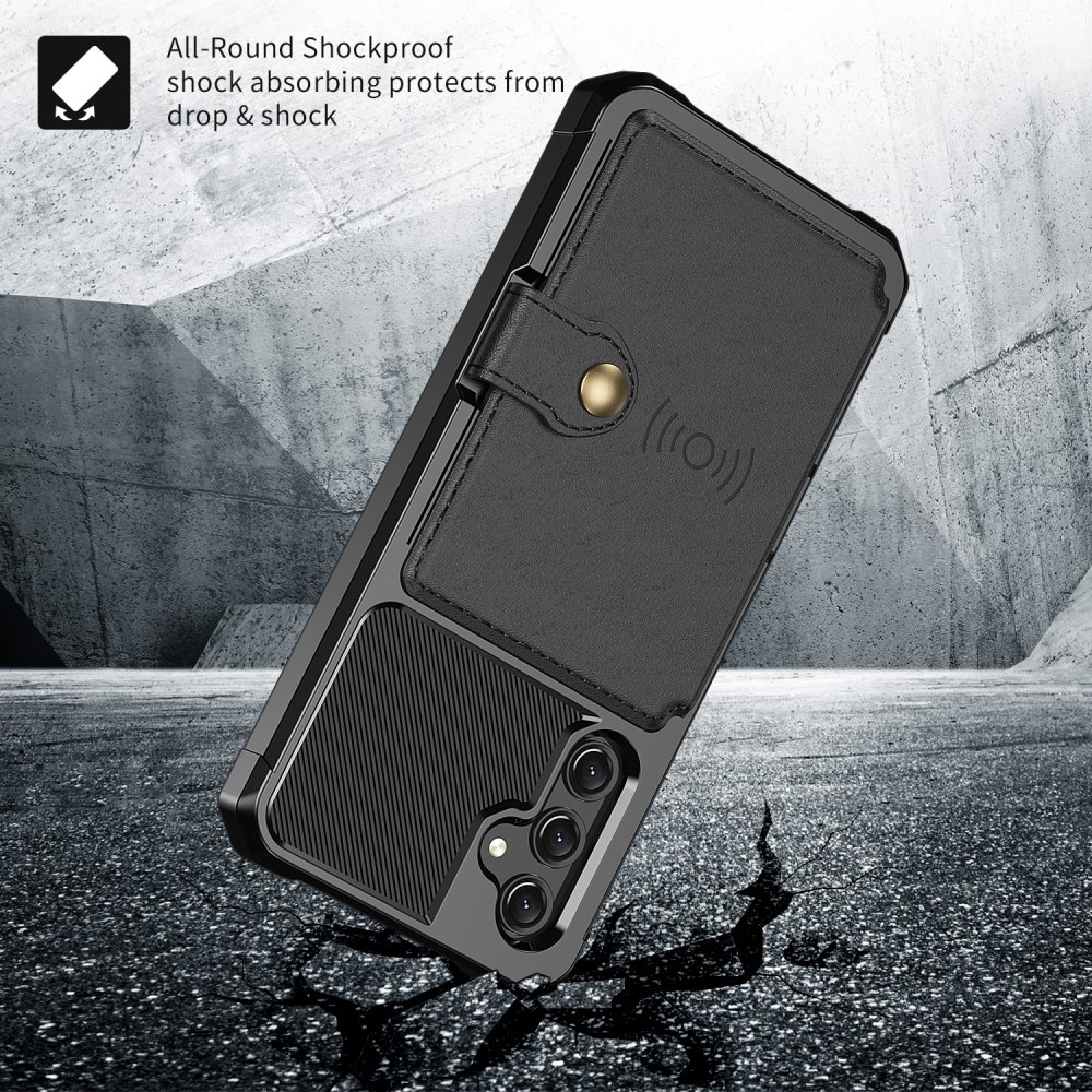 Tough Multi-slot Deksel Samsung Galaxy A15 Svart