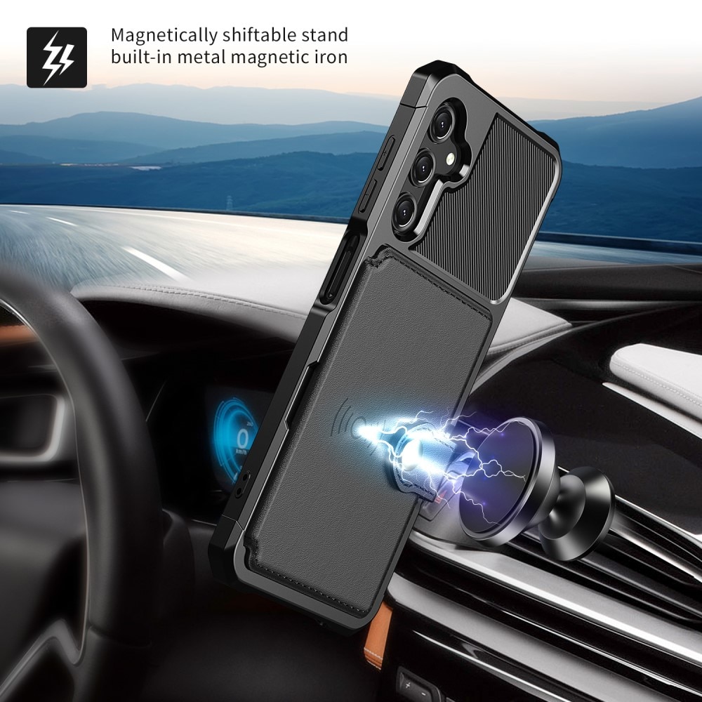 Tough Multi-slot Deksel Samsung Galaxy A15 Svart
