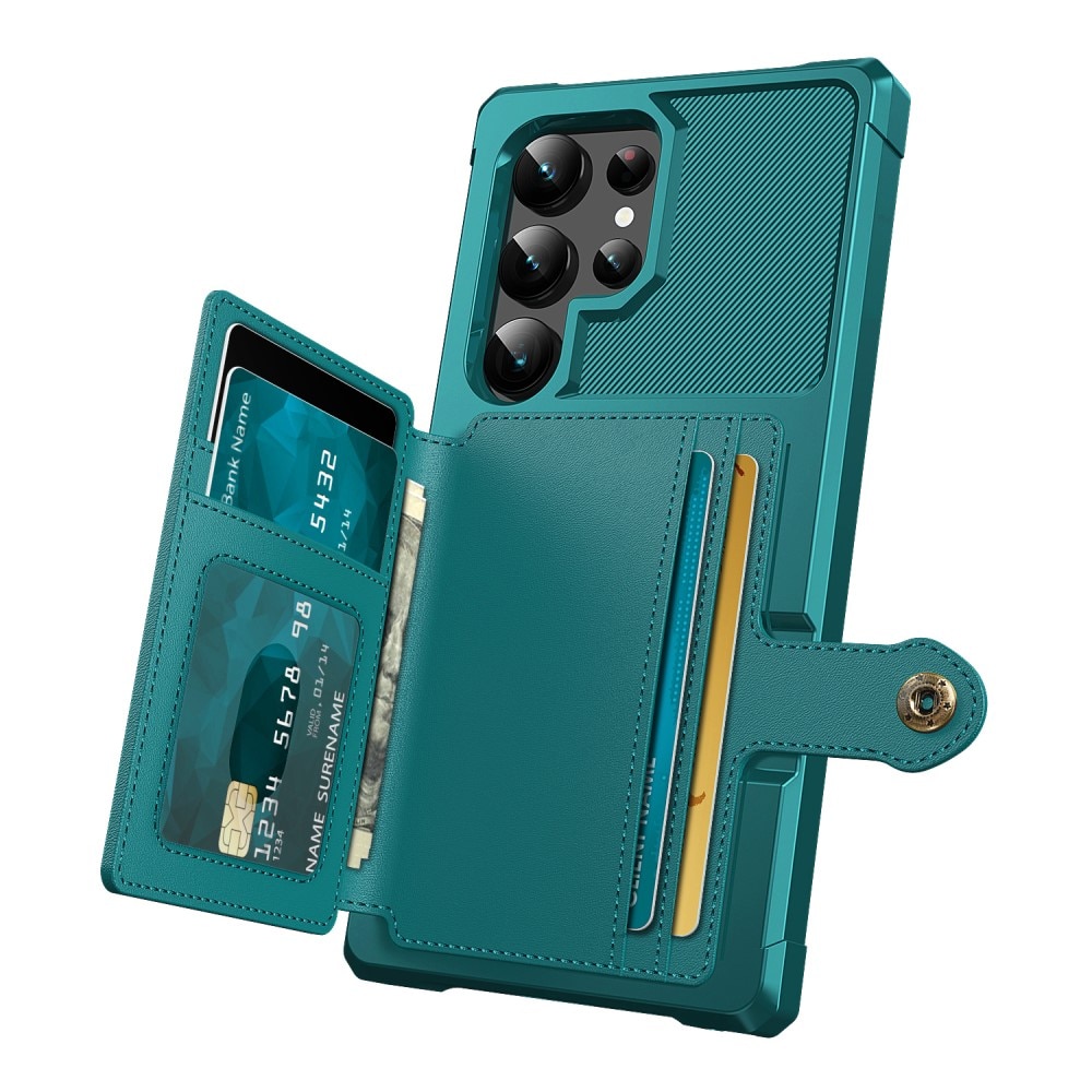 Tough Multi-slot Case Samsung Galaxy S24 Ultra grønn