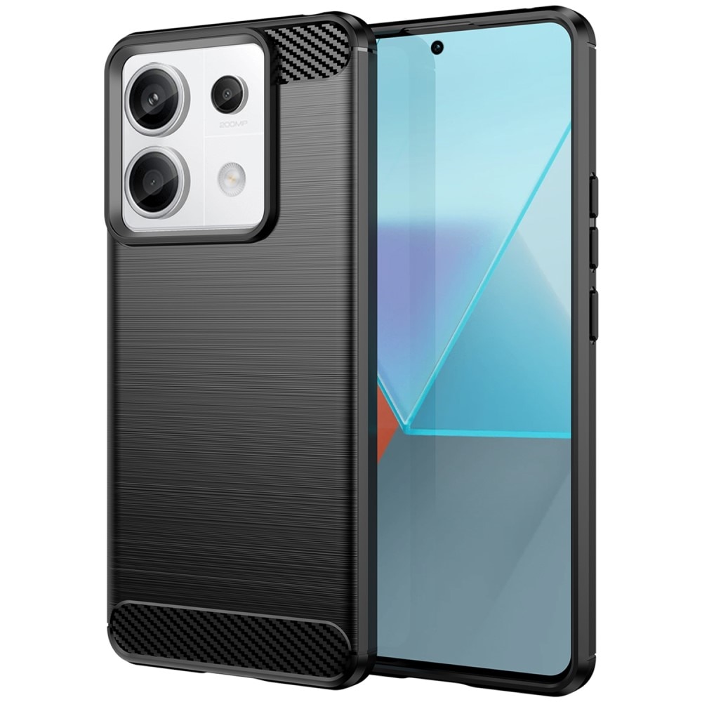 Xiaomi Redmi Note 13 Pro Deksel TPU Brushed Svart