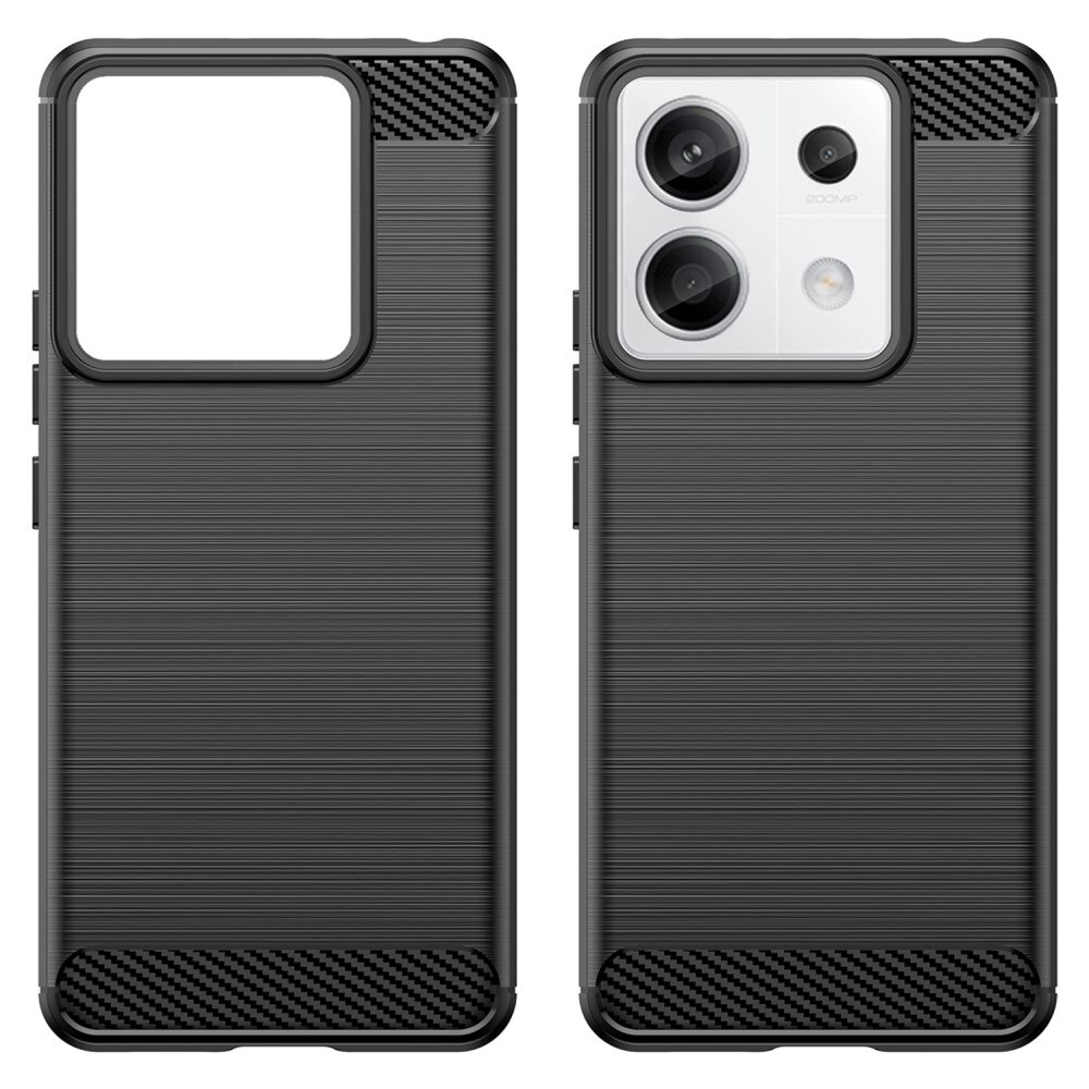 Xiaomi Redmi Note 13 Pro Deksel TPU Brushed Svart