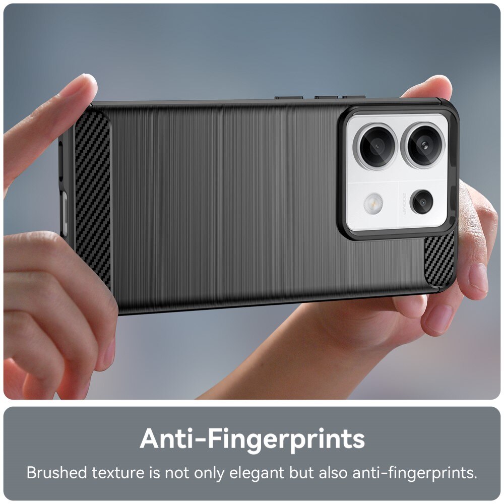 Xiaomi Redmi Note 13 Pro Deksel TPU Brushed Svart