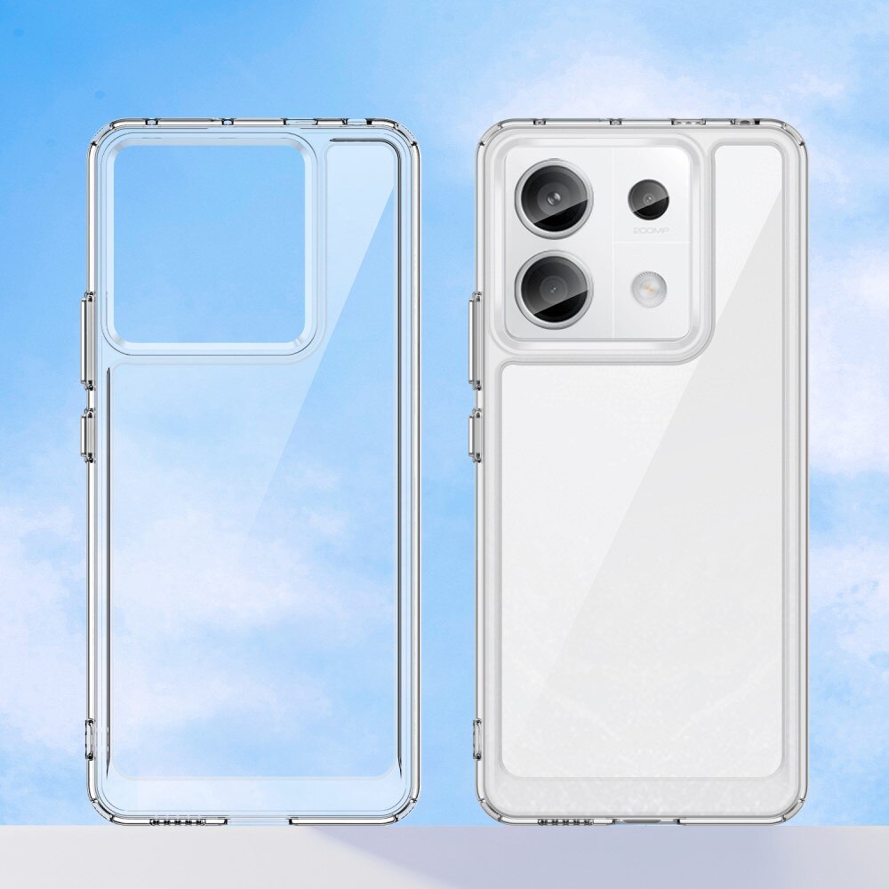 Crystal Hybrid Case Xiaomi Redmi Note 13 Pro gjennomsiktig