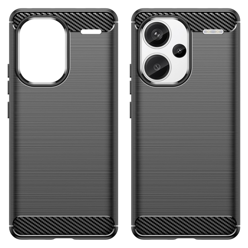 Xiaomi Redmi Note 13 Pro Plus Deksel TPU Brushed Black