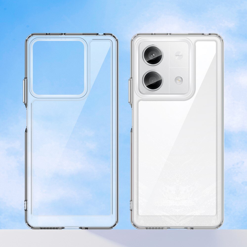 Crystal Hybrid Case Xiaomi Redmi Note 13 gjennomsiktig