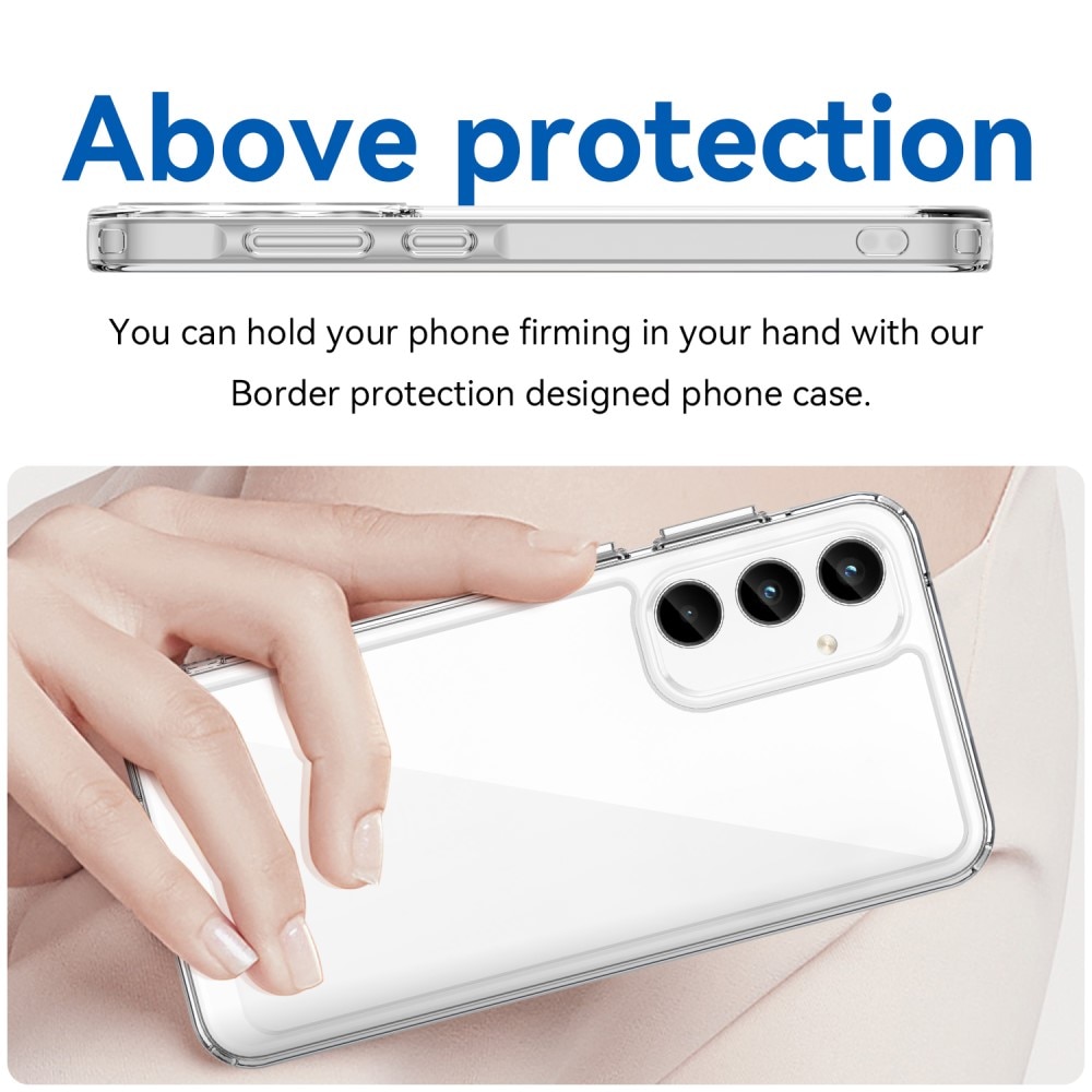 Crystal Hybrid Case Samsung Galaxy A35 gjennomsiktig