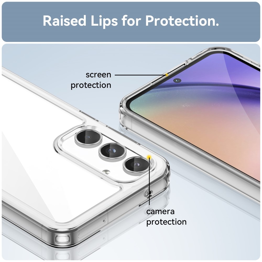 Crystal Hybrid Case Samsung Galaxy A55 gjennomsiktig