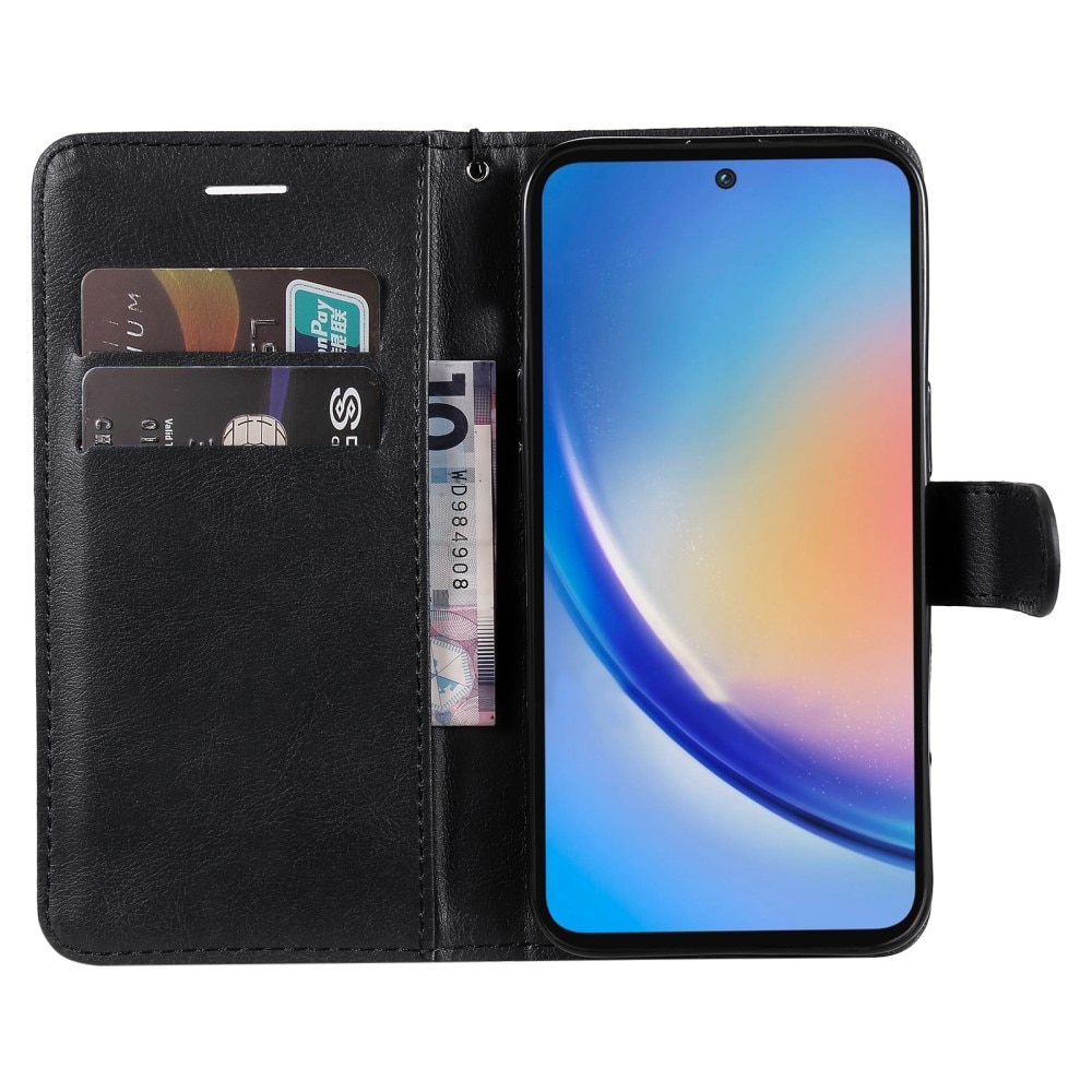 Lommebokdeksel Samsung Galaxy A55 svart