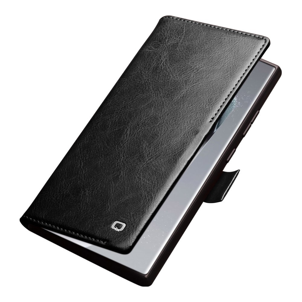 Samsung Galaxy S24 Ultra Leather Wallet Case Black