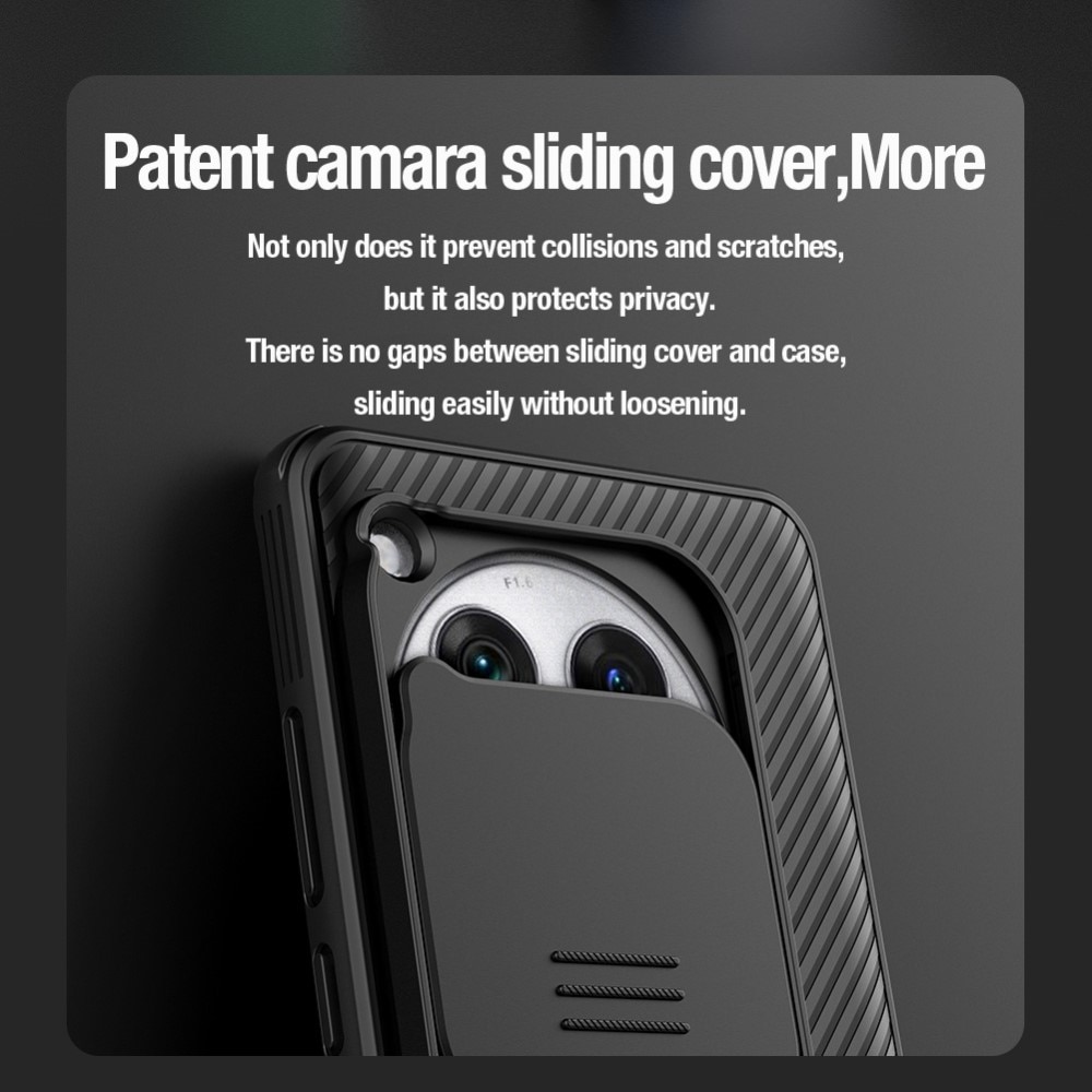 CamShield Deksel OnePlus 12 svart