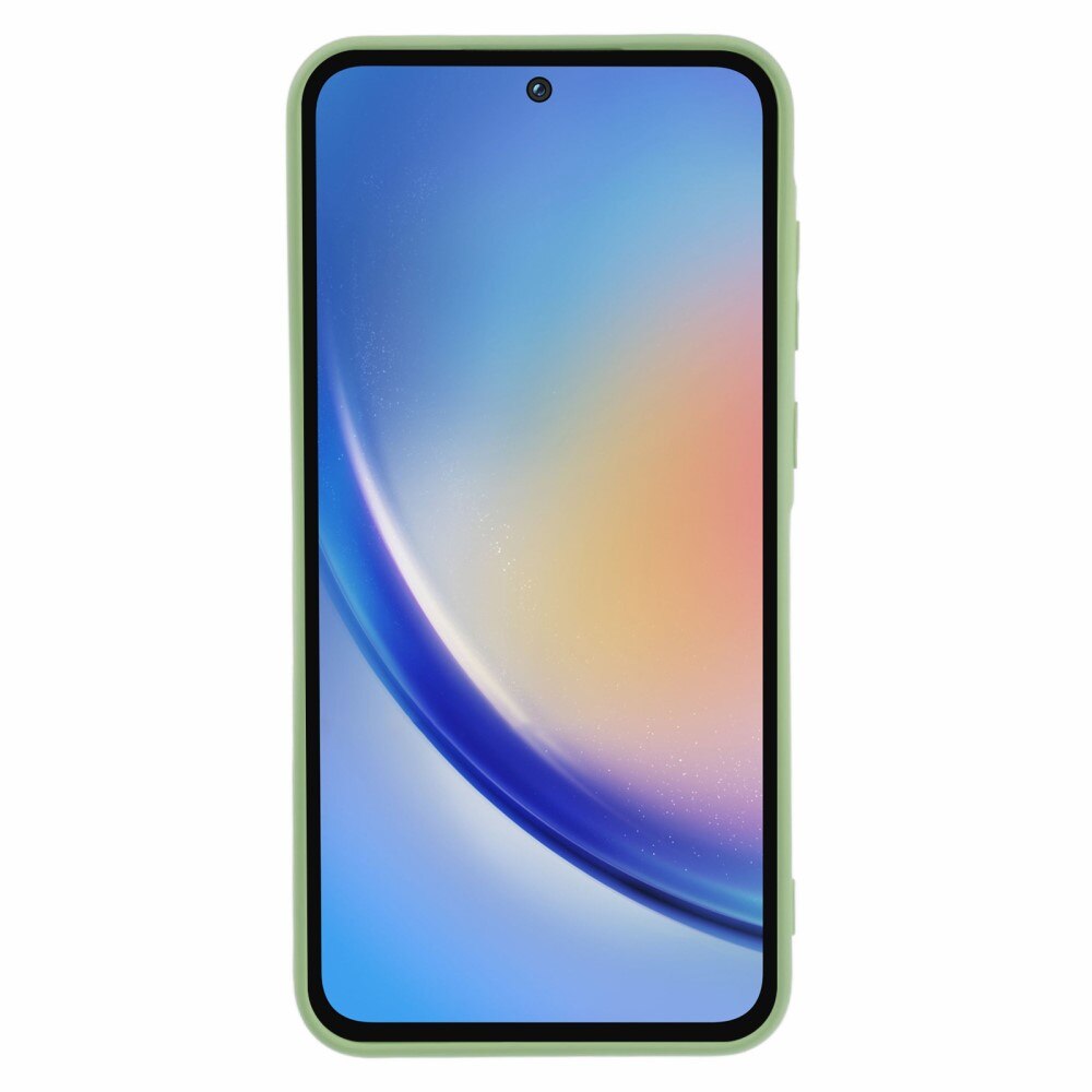 Støtsikker Deksel TPU Samsung Galaxy A55 Grønn