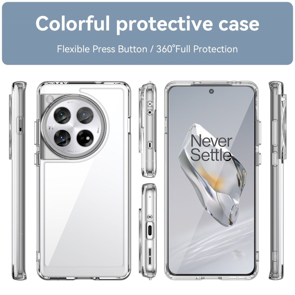Crystal Hybrid Case OnePlus 12 gjennomsiktig