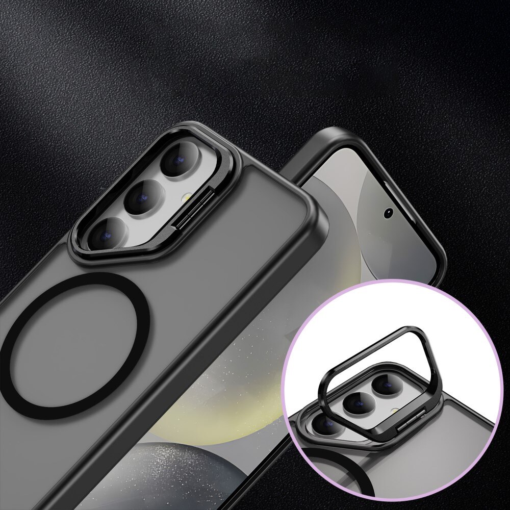 Hybriddeksel Kickstand MagSafe Samsung Galaxy S24 Ultra Svart