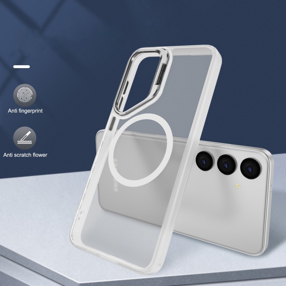 Hybriddeksel Kickstand MagSafe Samsung Galaxy S24 Ultra gjennomsiktig