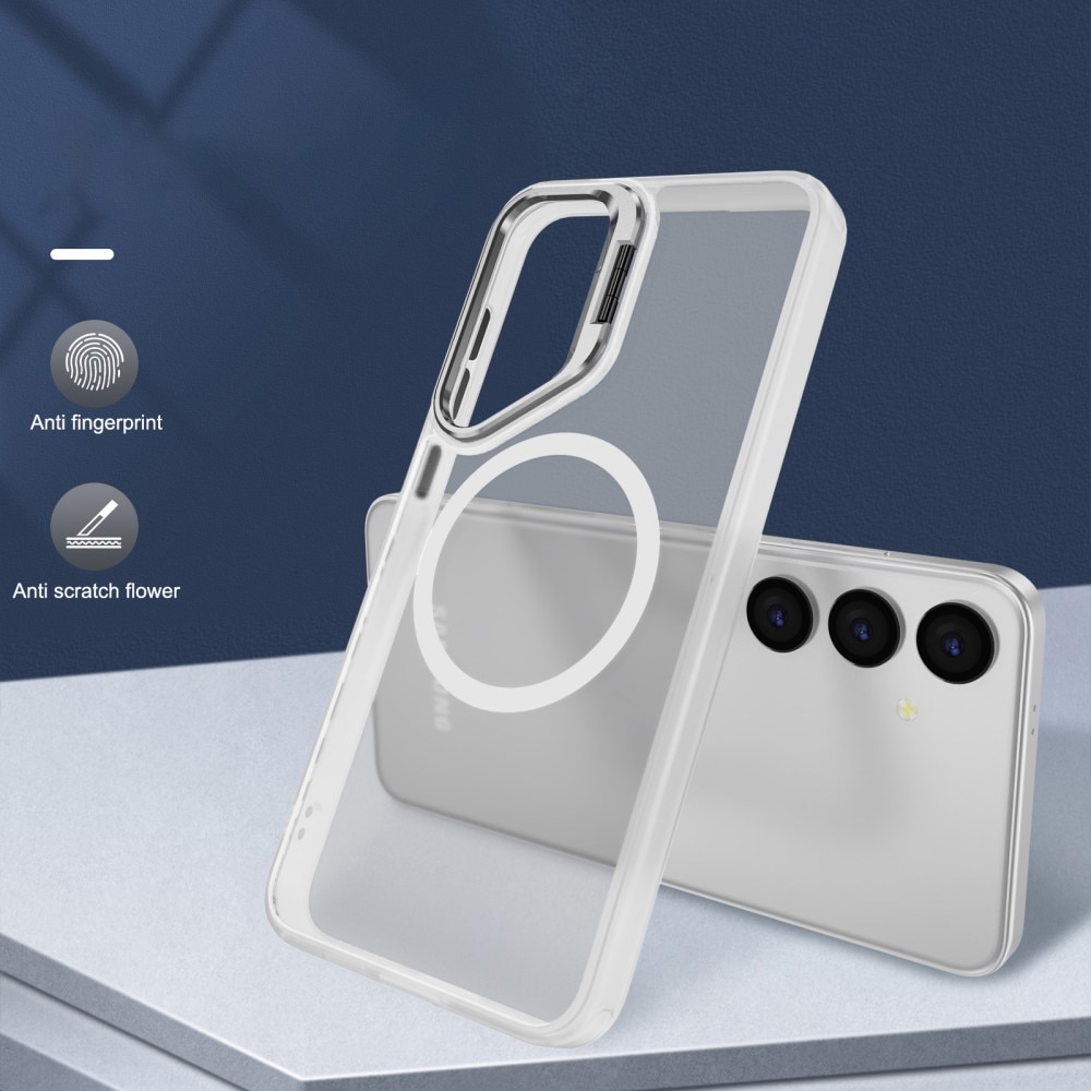 Hybriddeksel Kickstand MagSafe Samsung Galaxy S24 Ultra Gjennomsiktig