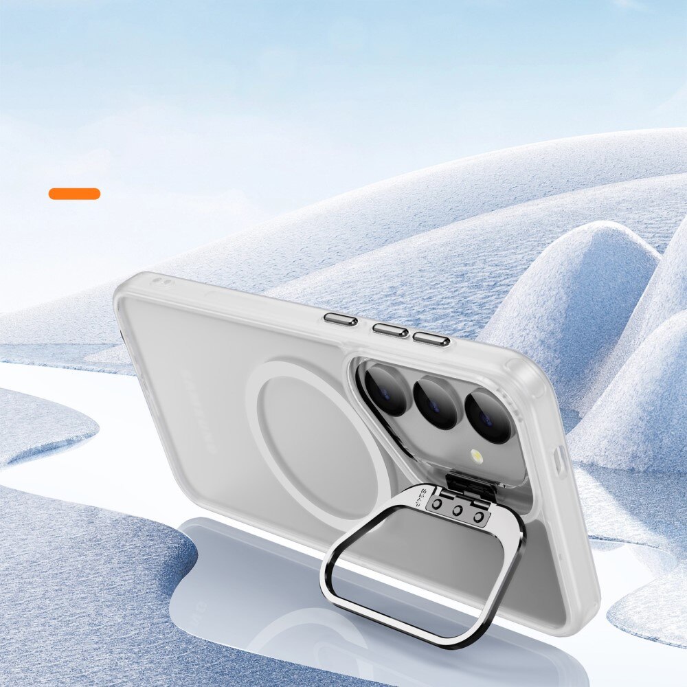 Hybriddeksel Kickstand MagSafe Samsung Galaxy S24 Ultra Gjennomsiktig