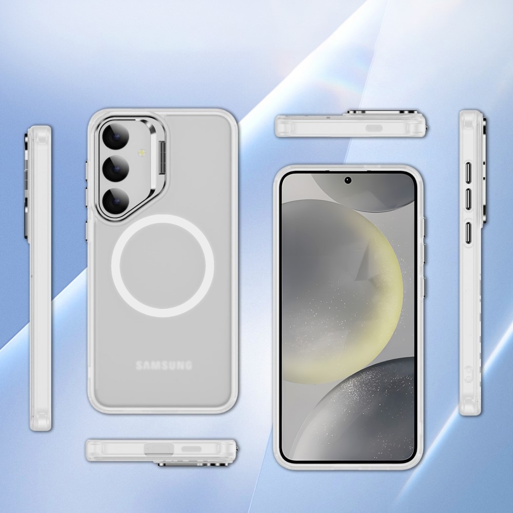 Hybriddeksel Kickstand MagSafe Samsung Galaxy S24 Ultra Gjennomsiktig