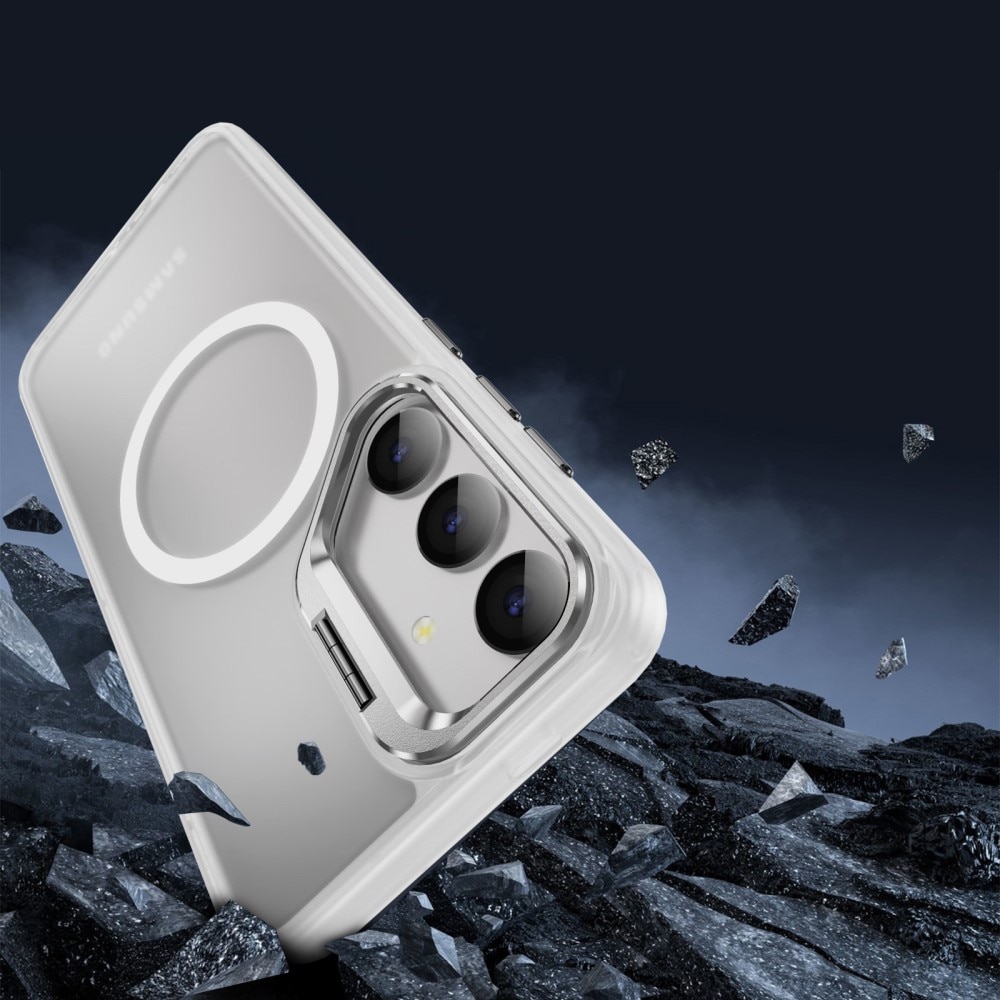 Hybriddeksel Kickstand MagSafe Samsung Galaxy S24 Ultra Gjennomsiktig