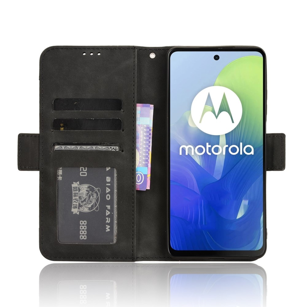 Multi Lommebokdeksel Motorola Moto G04 svart