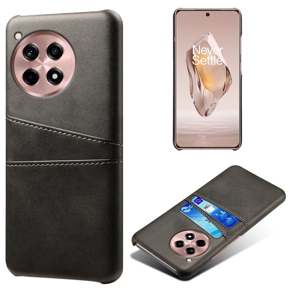 Card Slots Case OnePlus 12R svart
