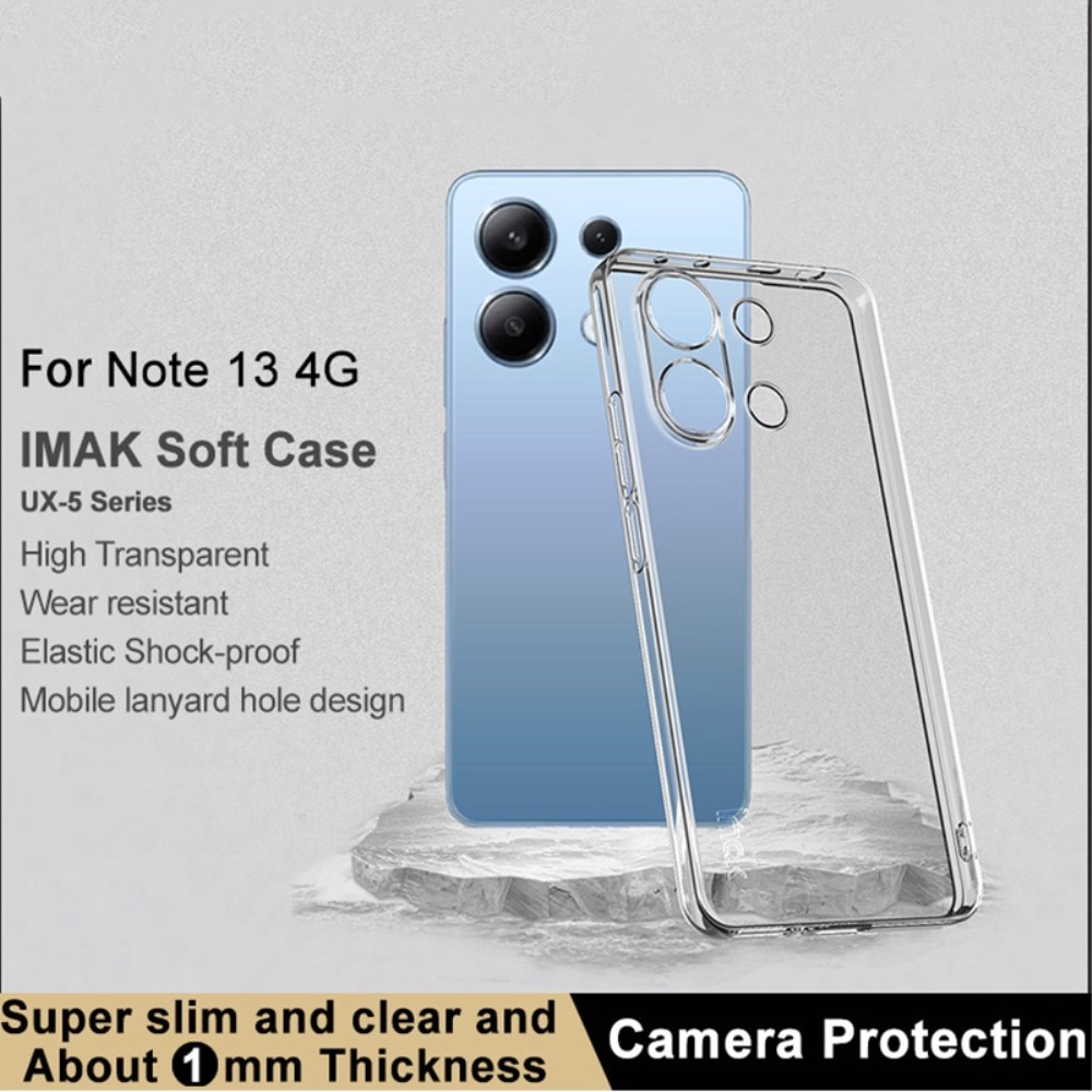 TPU Deksel Xiaomi Redmi Note 13 4G Crystal Clear