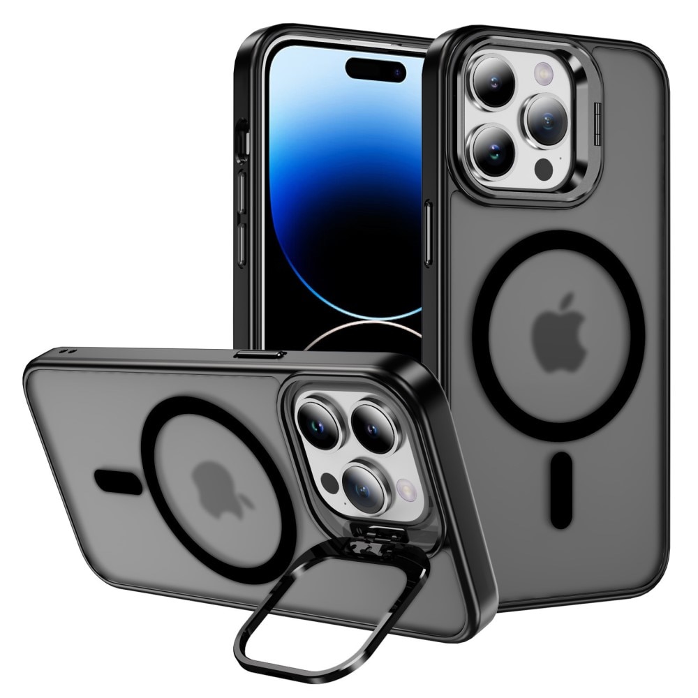 Hybriddeksel Kickstand MagSafe iPhone 14 Pro svart