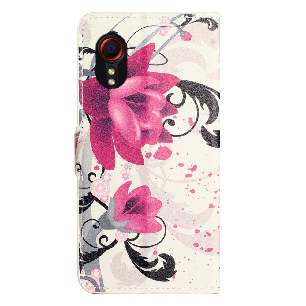 Mobilveske Samsung Galaxy Xcover 7 flowers