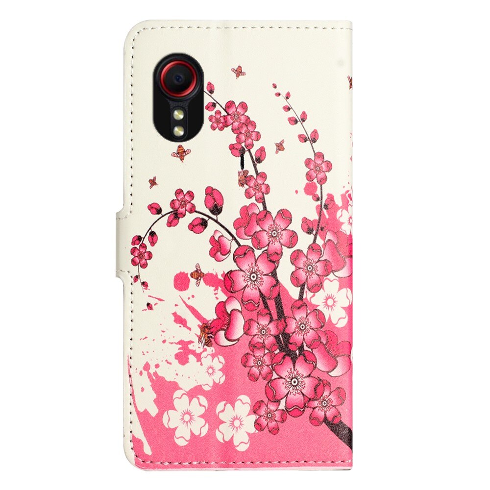 Mobilveske Samsung Galaxy Xcover 7 kirsebærblomster