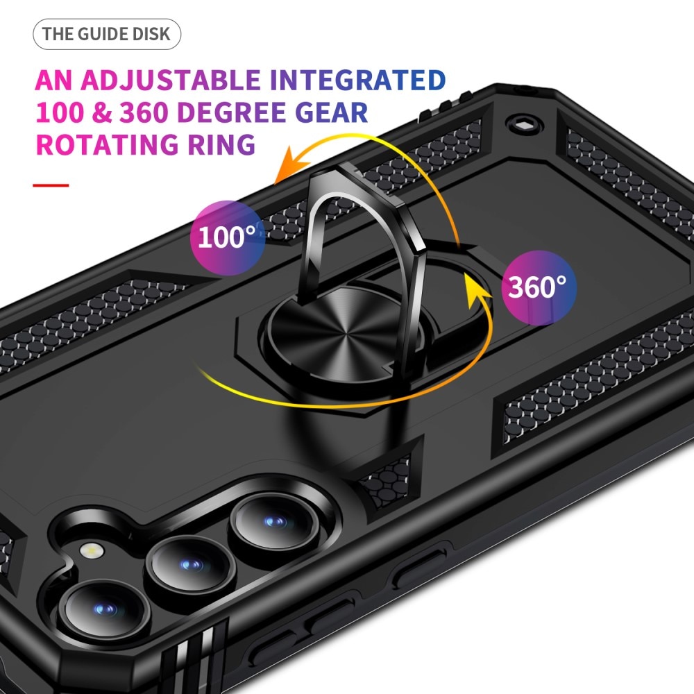 Hybriddeksel Tech Ring Samsung Galaxy A55 svart
