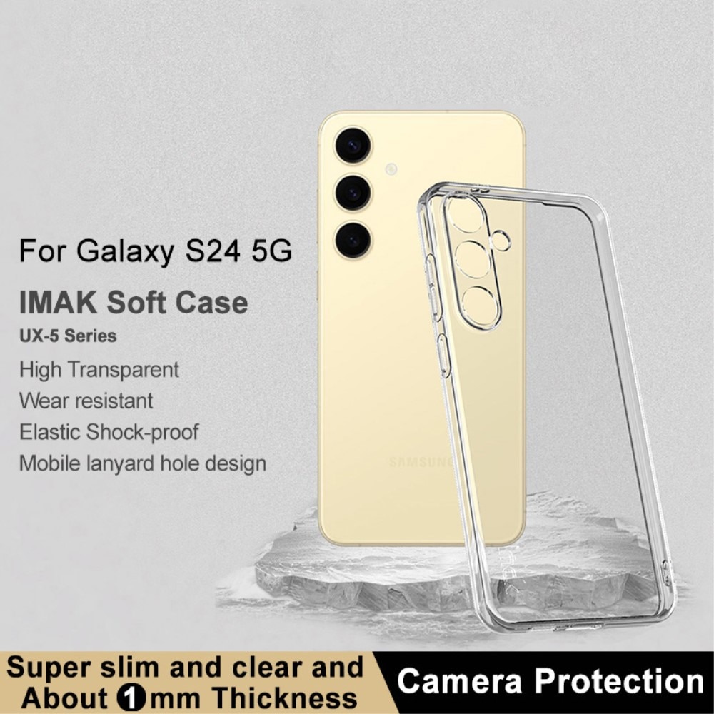 TPU Deksel Samsung Galaxy S24 Crystal Clear
