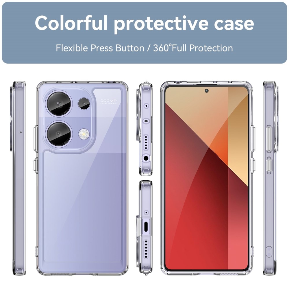 Crystal Hybrid Case Xiaomi Redmi Note 13 Pro 4G gjennomsiktig