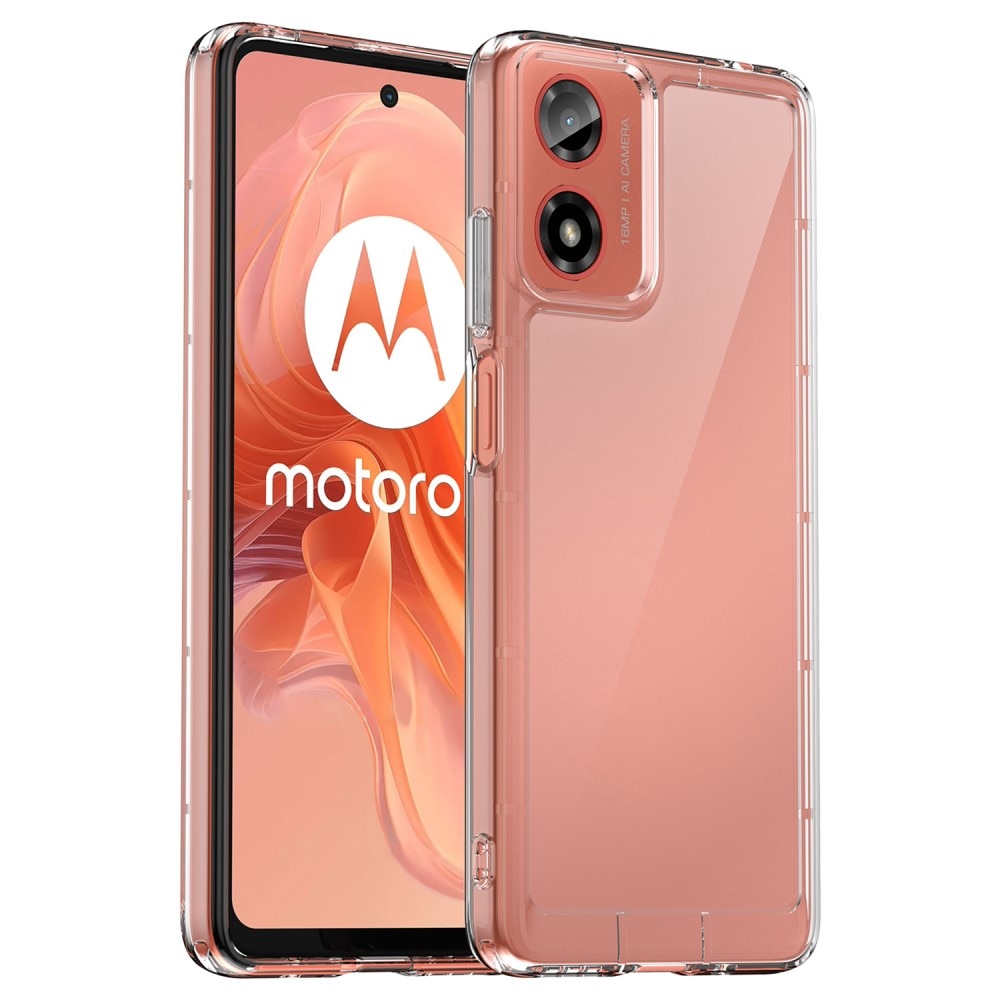 Crystal Hybrid Case Motorola Moto G04 gjennomsiktig