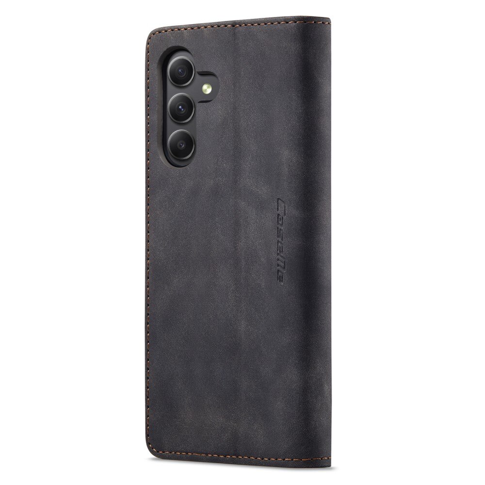 Slim Lommebokveske Samsung Galaxy A15 Svart