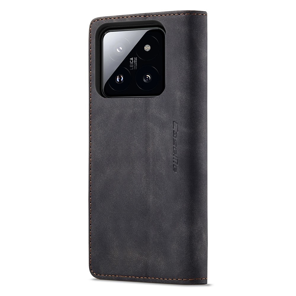 Slim Lommebokveske Xiaomi 14 svart