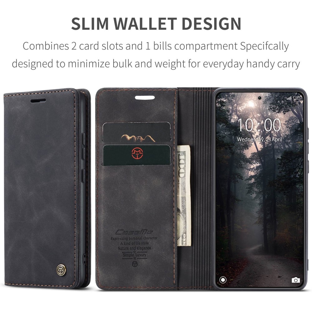 Slim Lommebokveske Xiaomi 14 svart