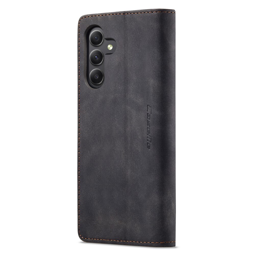 Slim Lommebokveske Samsung Galaxy A25 Svart