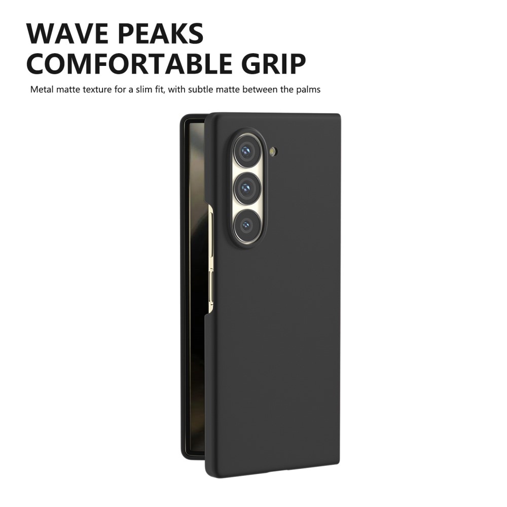 Hard Case Rubberized Samsung Galaxy Z Fold 6 svart
