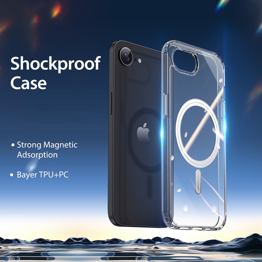 Clin Series MagSafe iPhone 16e gjennomsiktig