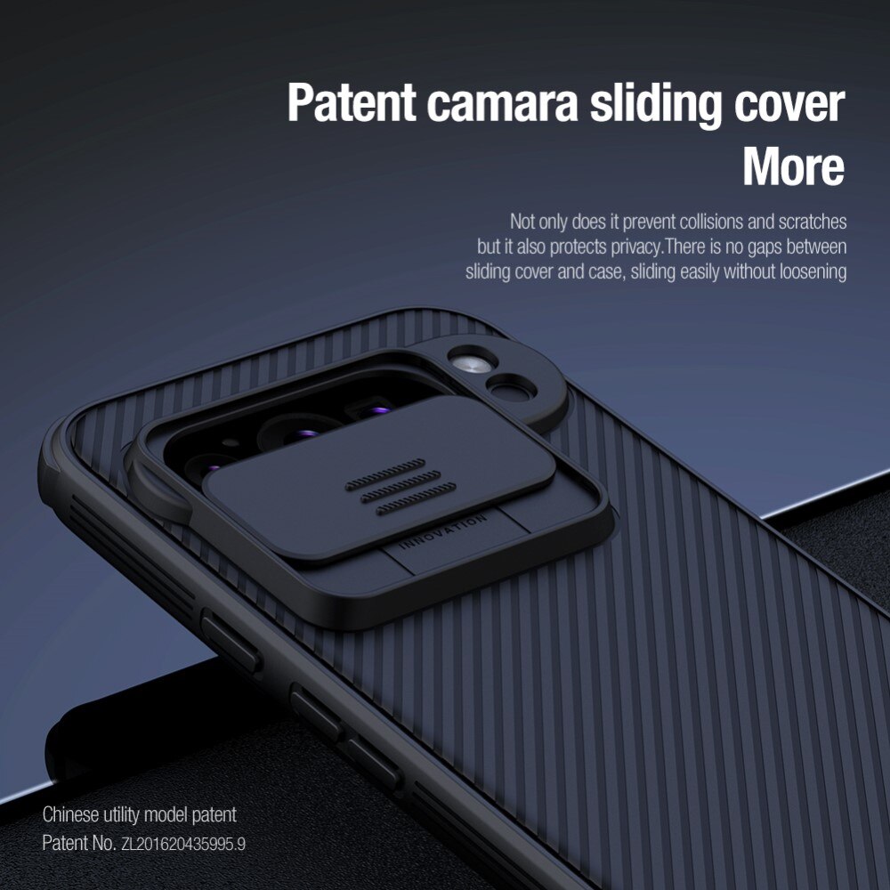 CamShield Deksel Google Pixel 9 Pro XL Svart