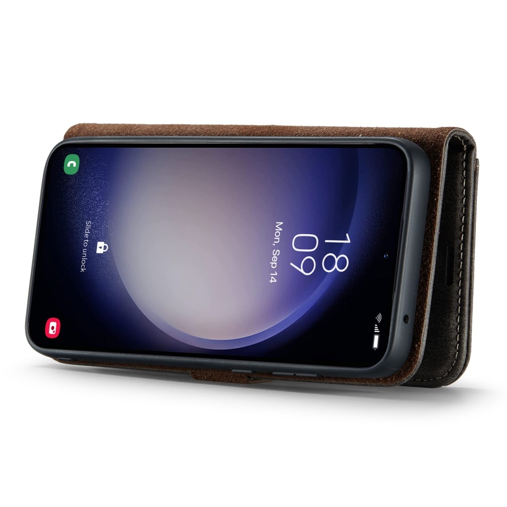 Magnet Wallet Samsung Galaxy A15 Brown