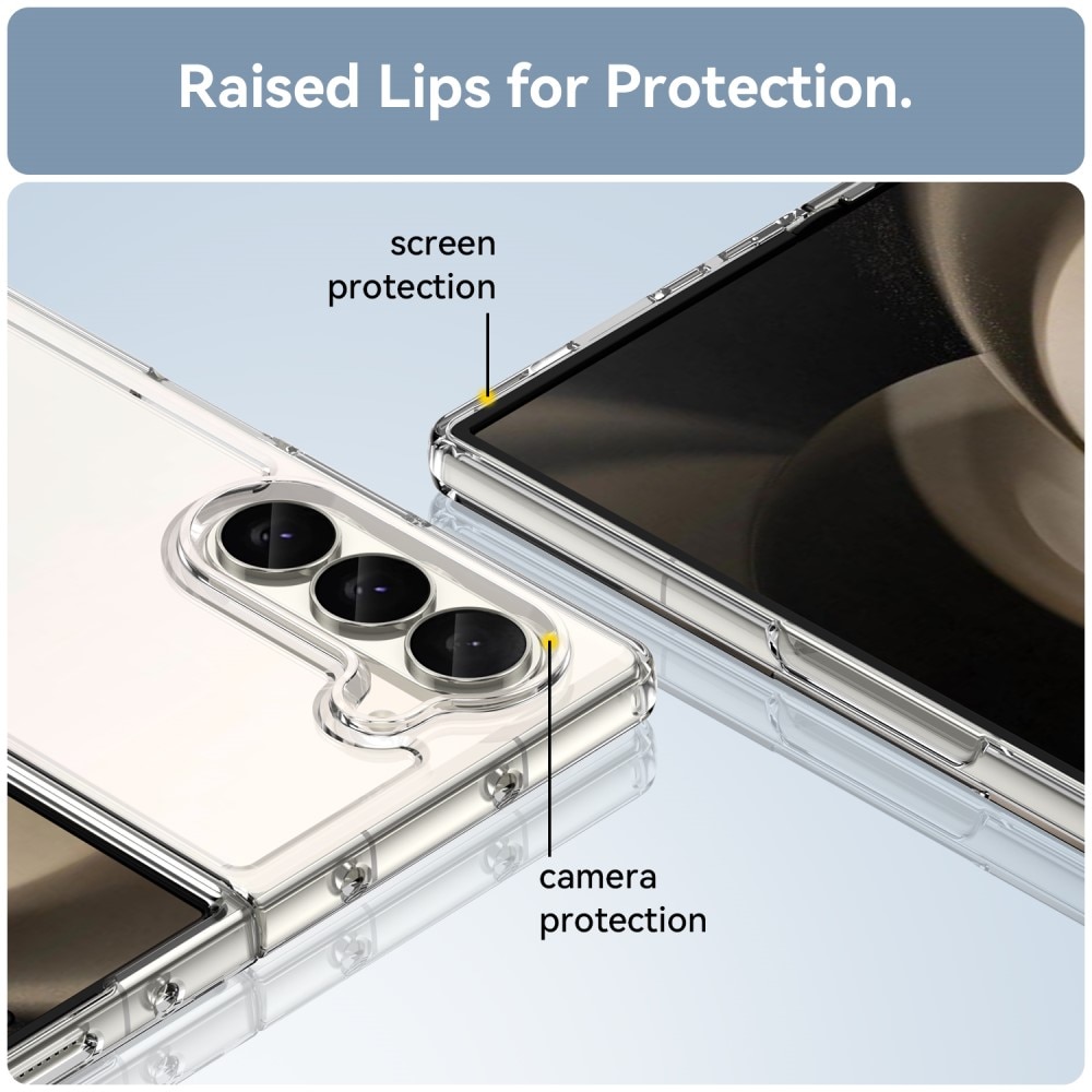 Hybriddeksel Samsung Galaxy Z Fold 6 gjennomsiktig