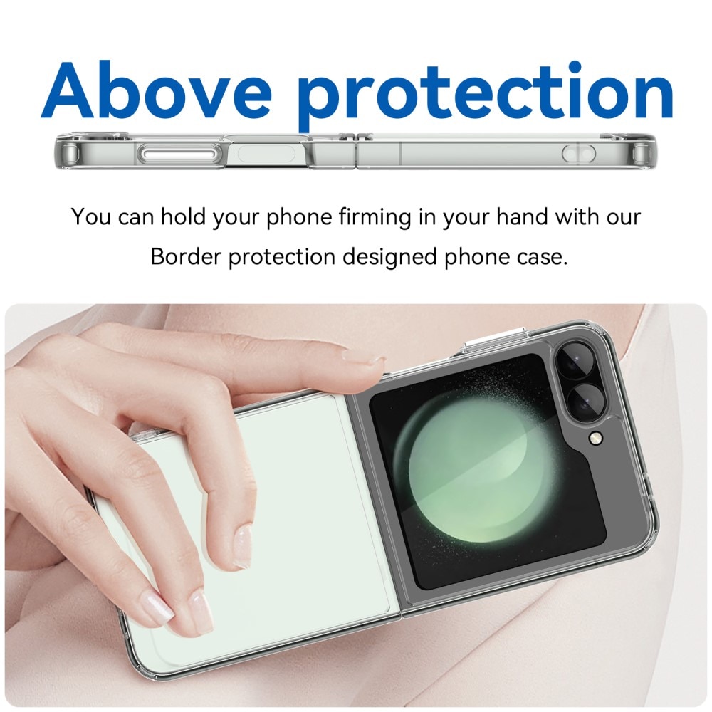 Hybriddeksel Samsung Galaxy Z Flip 6 gjennomsiktig