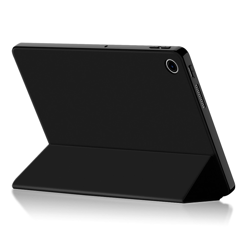 Etui Tri-fold  Lenovo Tab 10.1 (2025) Svart