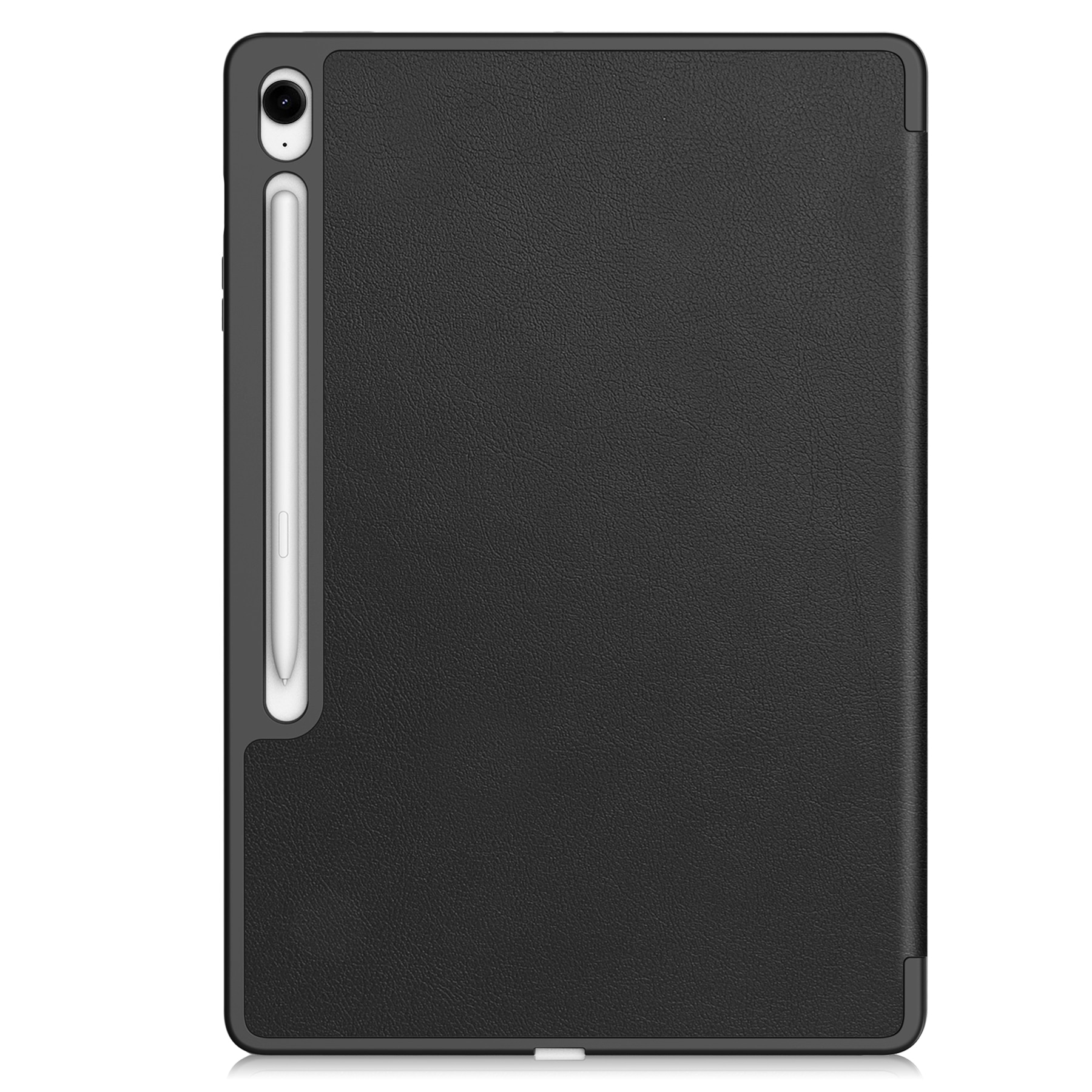 Samsung Galaxy Tab S10 FE Plus Etui Tri-fold Pencil-holder Svart