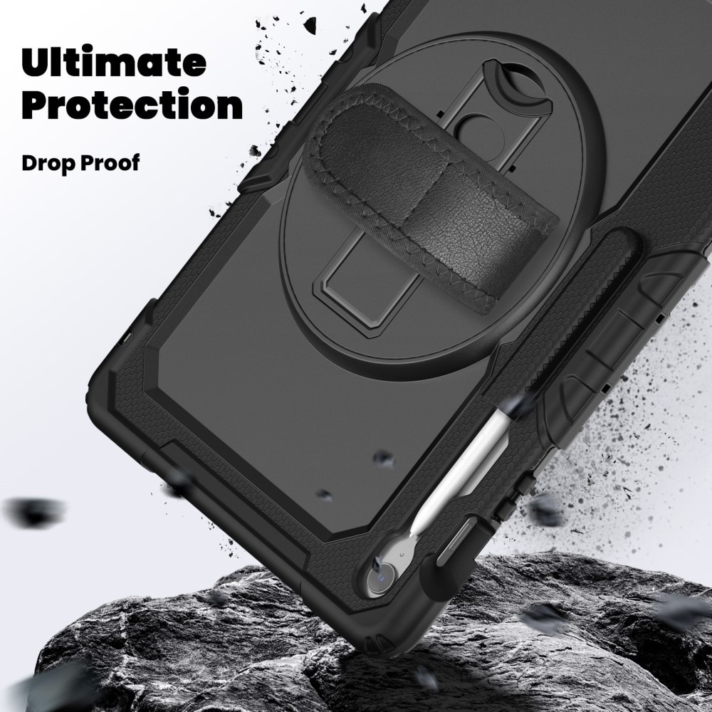 Støtsikker Full Protection Hybriddeksel Samsung Galaxy Tab S10 FE Plus svart