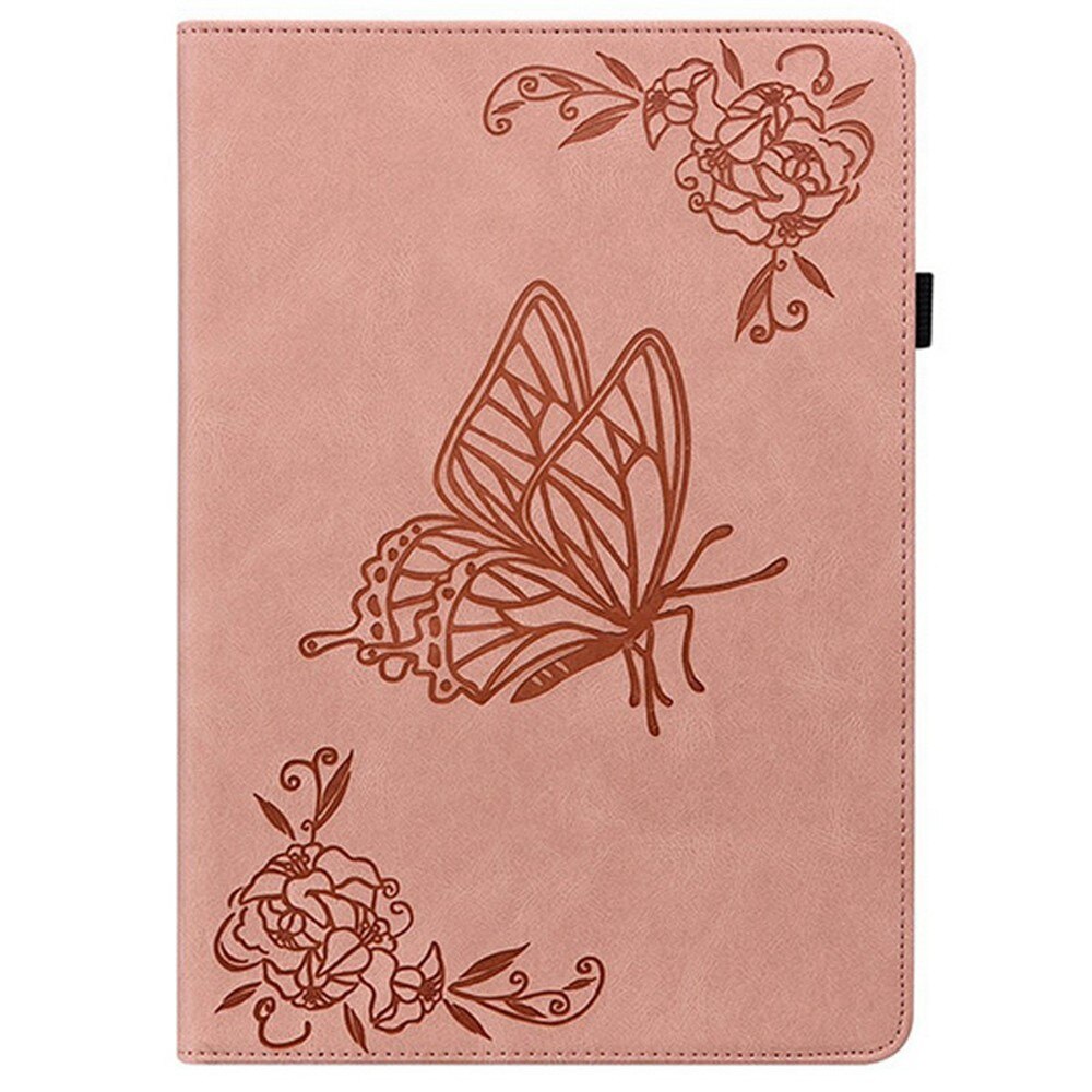 Lærveske Sommerfugler  Lenovo Tab Rosa