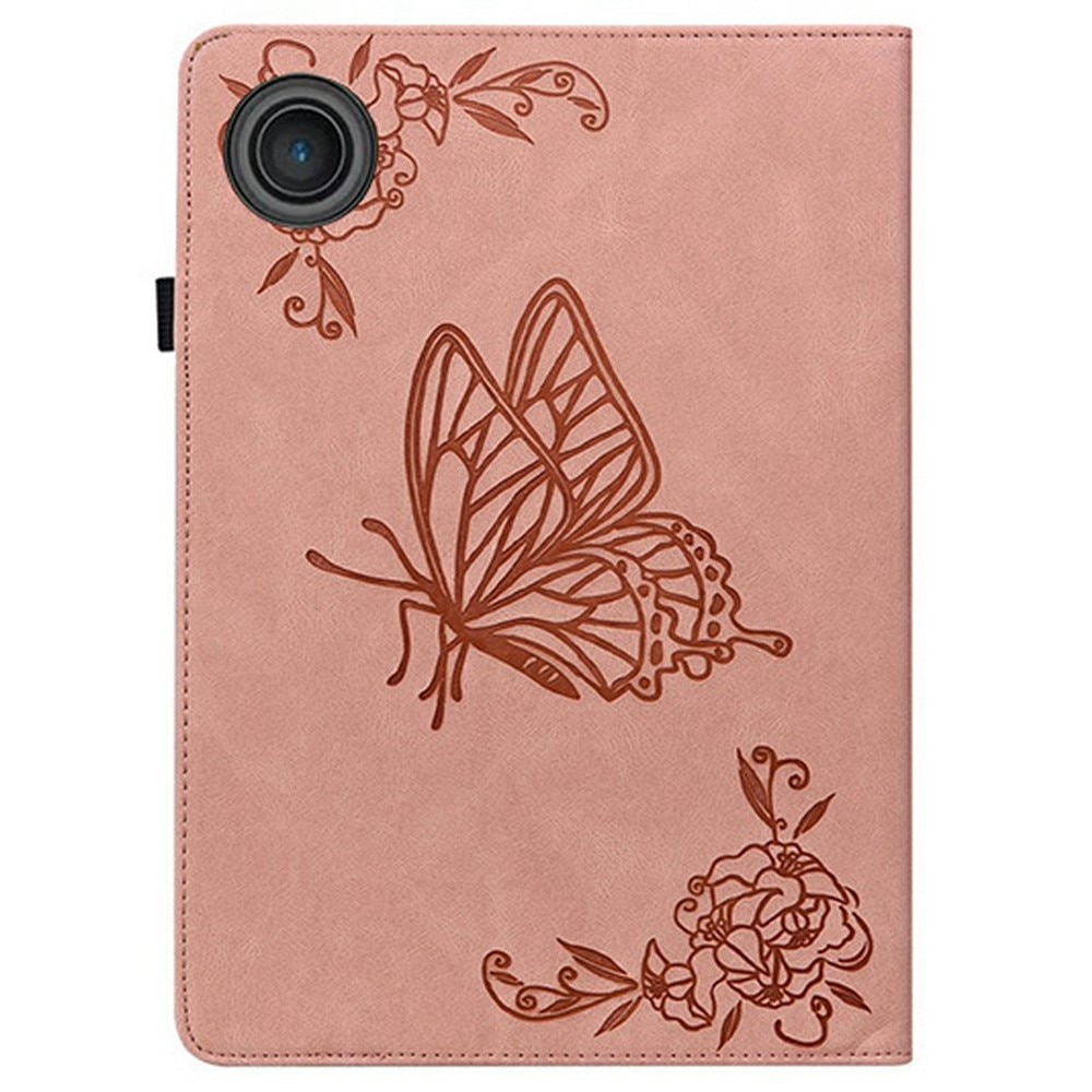 Lærveske Sommerfugler  Lenovo Tab Rosa