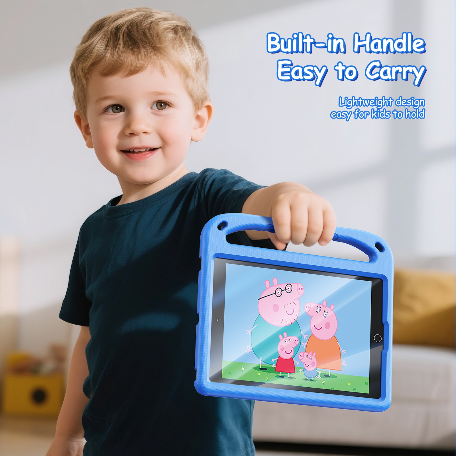 Puff Series EVA deksel Apple iPad 10.2 8th Gen (2020) Blå