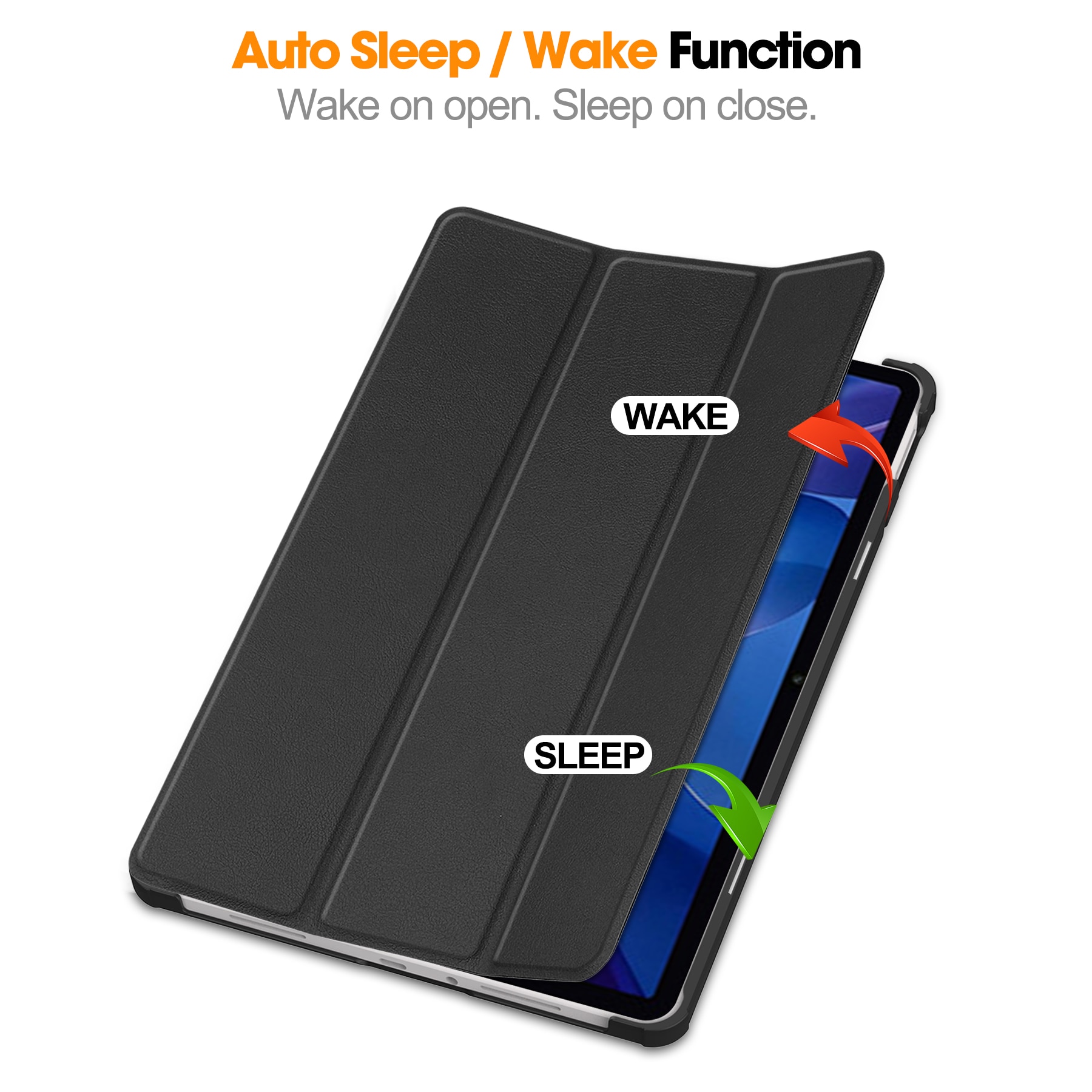 Etui Tri-fold Xiaomi Redmi Pad 2 Svart
