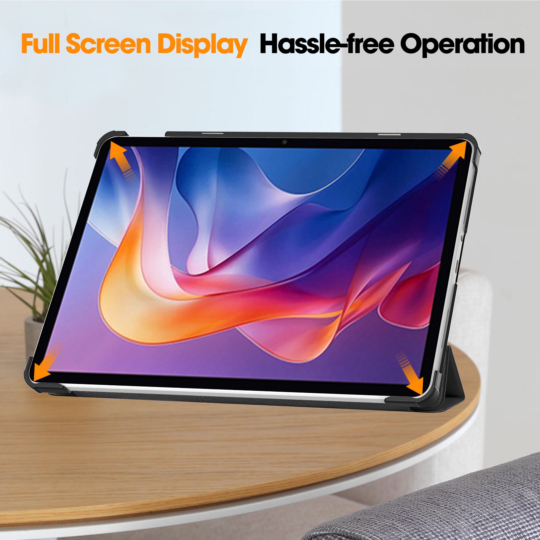 Etui Tri-fold Xiaomi Redmi Pad 2 Svart